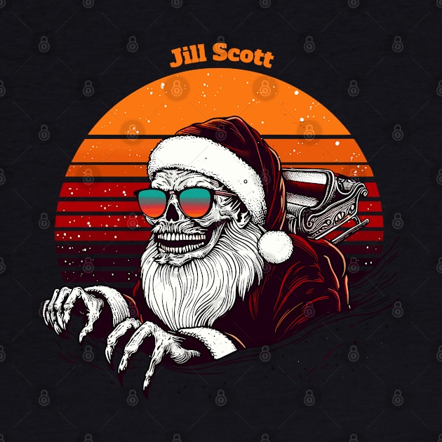 JILL SCOTT // VINTAGE SANTA by Typospecia